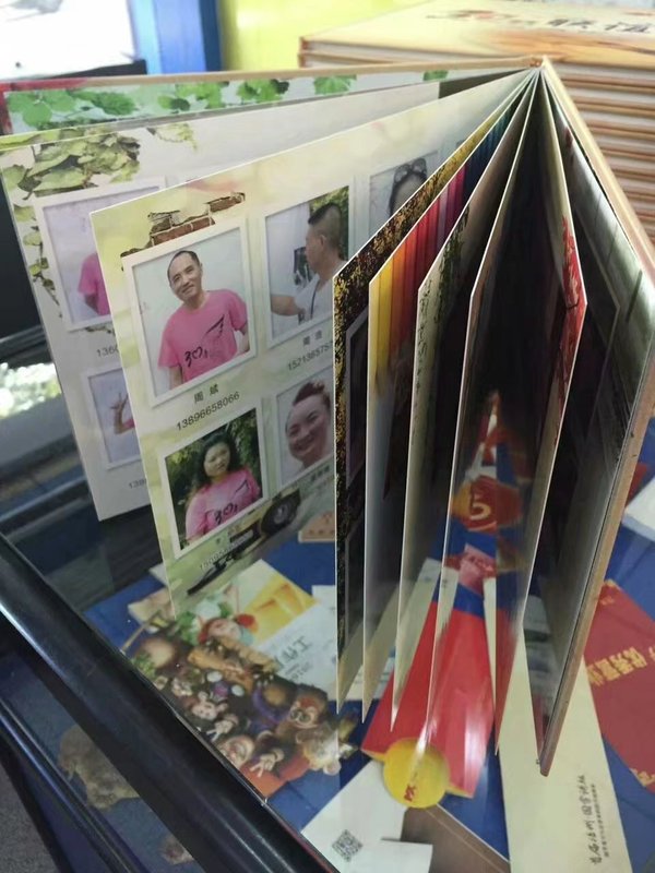 聚会纪念册完工一批|相册制作就是这么简单