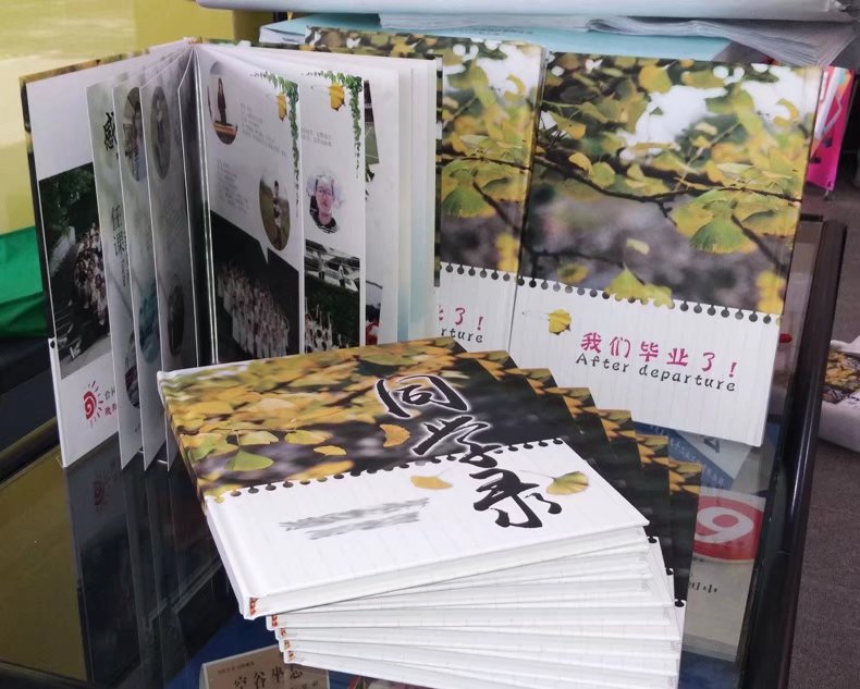 毕业纪念册40本完工|12寸蝴蝶对裱精装